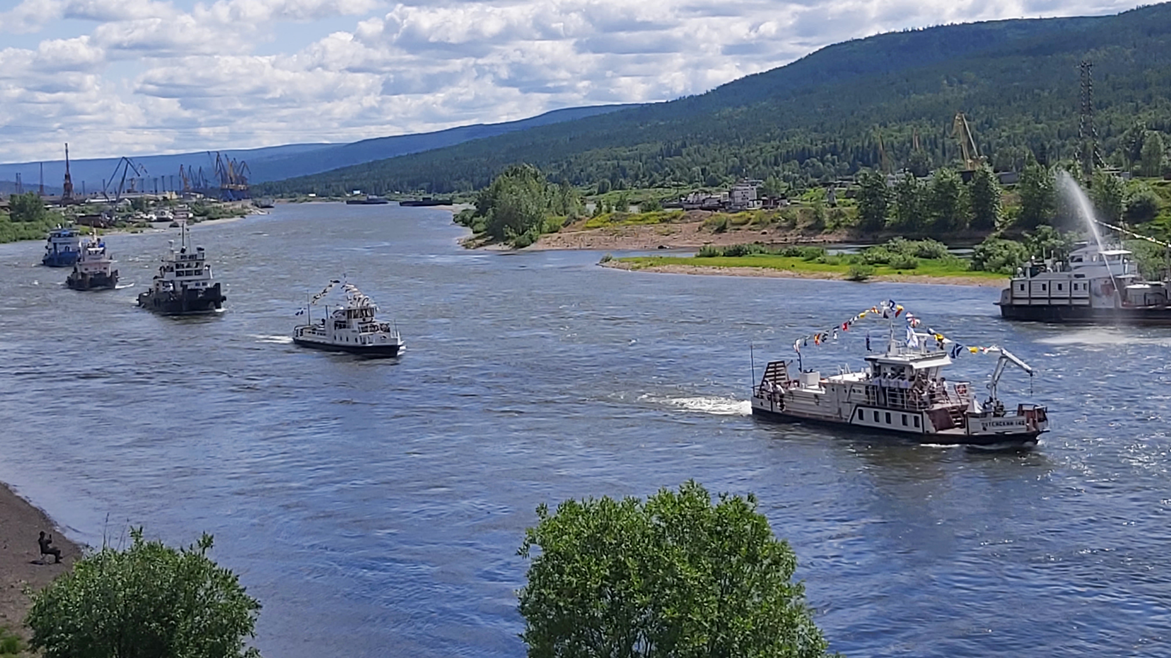 Празднование Дня работников морского и речного флота